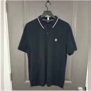 Ted Baker London Camdn Pique Polo | Black UK 5/US L | Great Condition!
